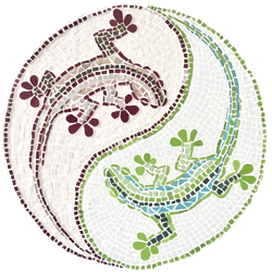 Wild Geckos Mosaics & Designs